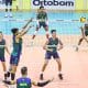 Seleção brasileira masculina treina para a disputa da Copa Pan-Americana de vôlei masculino (Divulgação/CBV)