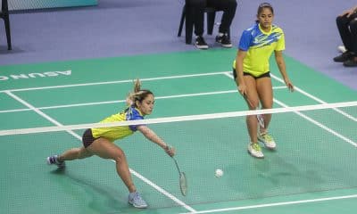 Na imagem, Jaqueline Lima e Samia Lima em ação durante ponto.