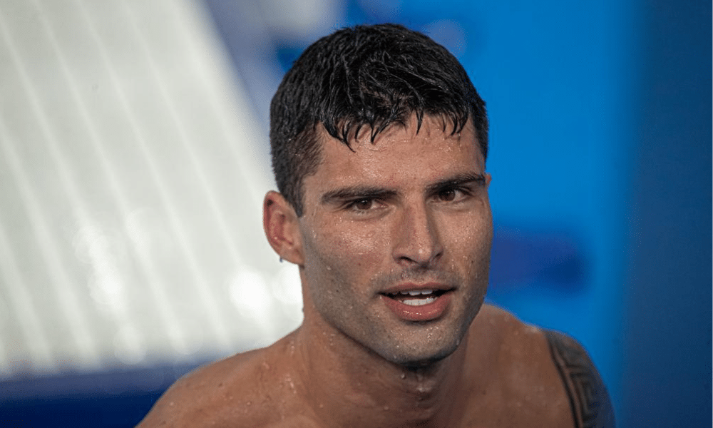 Lucas Peixoto nos 100m livre masculino natação Jogos Mundiais Universitáiros