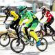 Priscilla Stevaux, Paola Reis e Pedro Queiroz no Mundial de Ciclismo BMX Racing