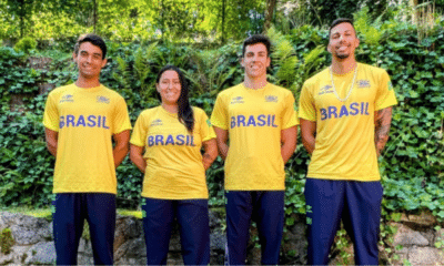 equipe do Brasil no Mundial sub-23 de canoagem slalom