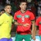 Amistoso da seleção olímpica entre Brasil e Marrocos (Reprodução/Twitter/@EnMaroc)