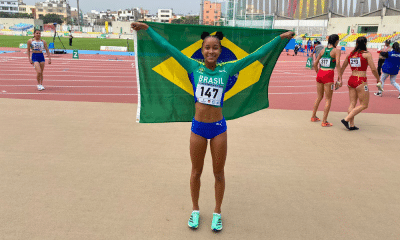 Amanda Miranda da Silva levou o primeiro ouro do Brasil no Ibero-Americano Sub-18 de atletismo