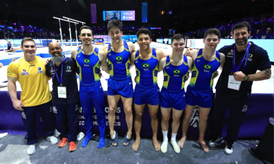 Equipe do Brasil no Mundial de ginástica artística