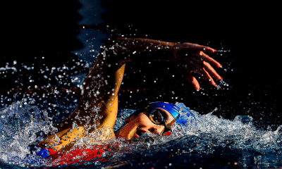 Luiza Lima nada no Mundial Júnior de natação