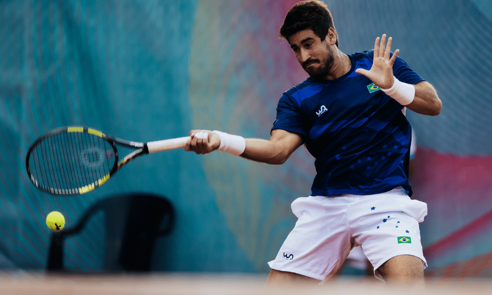 Orlando Luz venceu seu jogo no Challenger de Santa Cruz de lá Sierra Challenger de Montevidéu