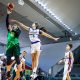 Aline Cezário marca cesta de bandeja na vitória do Brasil sobre a Venezuela no basquete feminino dos Jogos Pan-Americanos (Wander Roberto/COB)