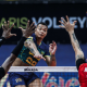 Darlan atacando em jogo do Brasil contra Cuba no Pré-Olímpico de vôlei masculino