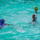 Brasil em ação no polo aquático feminino do Pan de Santiago (Marina Ziehe/COB)