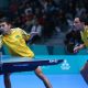 Hugo Calderano e Vitor Ishiy no torneio de duplas masculinas dos Jogos Pan-Americanos de Santiago-2023