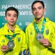 Hugo calderano e Vitor Ishiy medalha de prata nas duplas masculinas nos Jogos Pan-Americanos de Santiago-2023