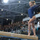 Jade Barbosa faz coreografia na trave em prova dos Jogos Pan-Americanos Santiago-2023