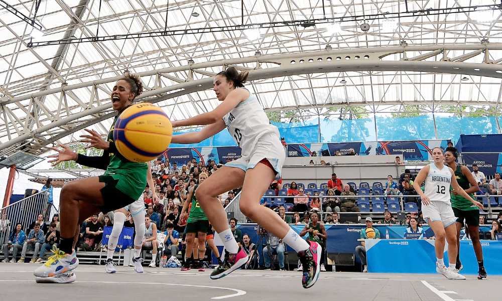 Seleção feminina de basquete 3x3 nos Jogos Pan-Americanos de Santiago 2023