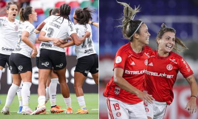 Corinthians e Internacional no Brasileirão de futebol feminino ao vivo