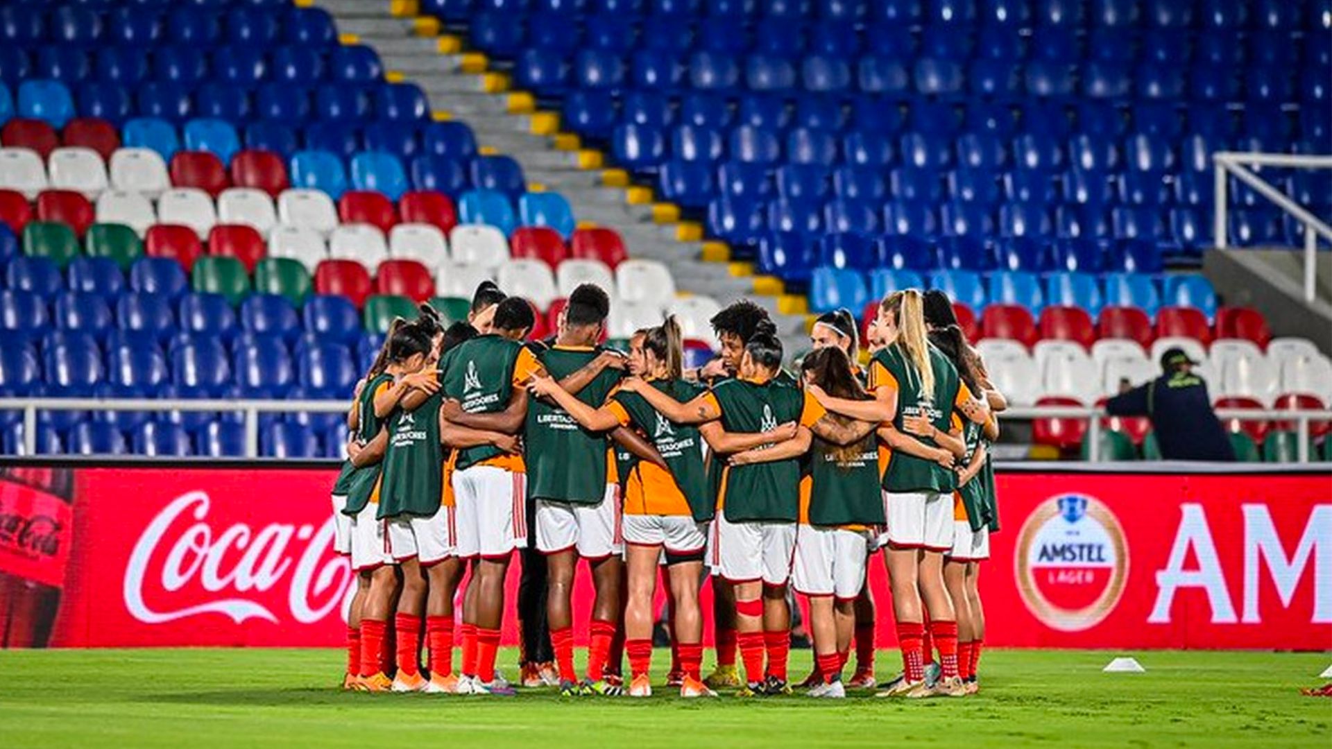 Internacional se decepciona após perder para o Atlético Nacional na Libertadores Feminina (Foto: Staff Images Woman / Conmebol)
