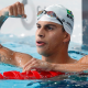 Guilherme Costa comemora o ouro nos 400m livre nos Jogos Pan-Americanos