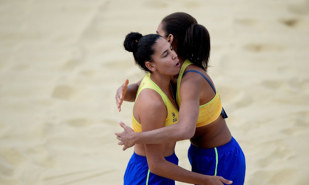 duda e ana patrícia jogos pan-americanos de santiago-2023 vôlei de praia