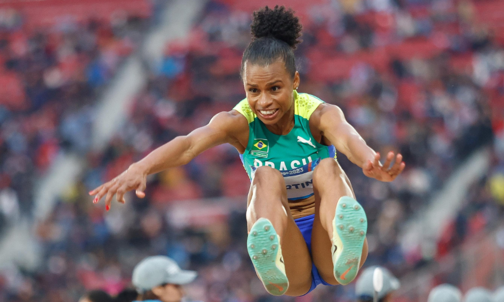Eliane Martins salta na final dos Jogos Pan-Americanos Santiago-2023