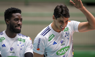 Lopez e Otávio jogaram para o Sada Cruzeiro no Campeonato Mineiro de vôlei masculino