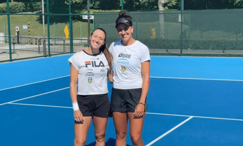 Luisa Stefani e Ingrid Martins no WTA 1000 de Beijing