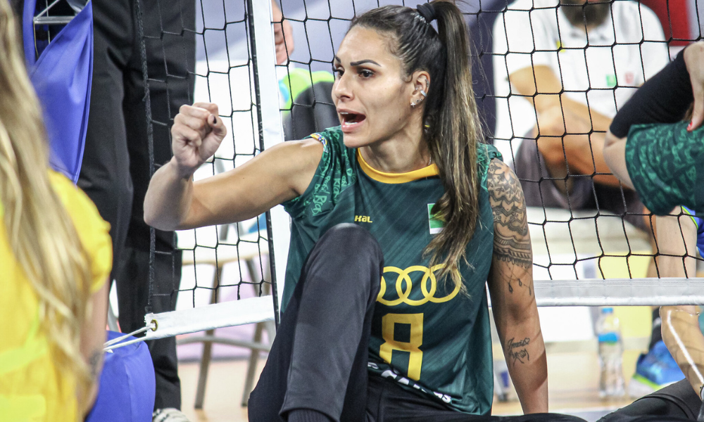 Brasil vence mais uma no vôlei sentado feminino da Copa do Mundo