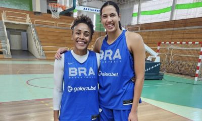 Seleção brasileira de basquete feminino embarca para período de treinamentos em Portugal, de olho no Pré-Olímpico (Divulgação/CBB)