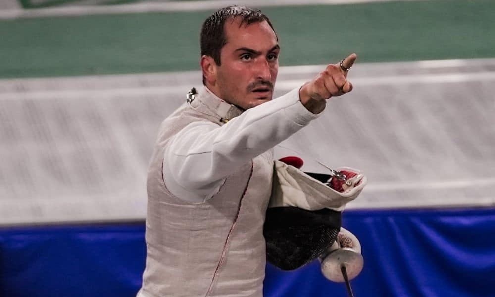Guilherme Toldo, destaque do Brasil na Copa do Mundo de florete (Marina Ziehe/COB)