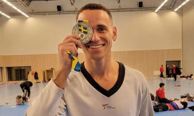 Brasileiro Ícaro Miguel, medalhista de prata no Aberto da Suécia (Reprodução/Instagram/@icaromigueltkd)