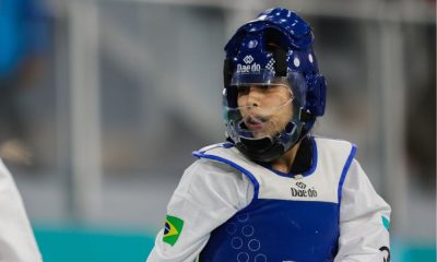 Jovem Maria Eduarda Stumpf, destaque do Brasil no taekwondo (Ana Patrícia/CPB)