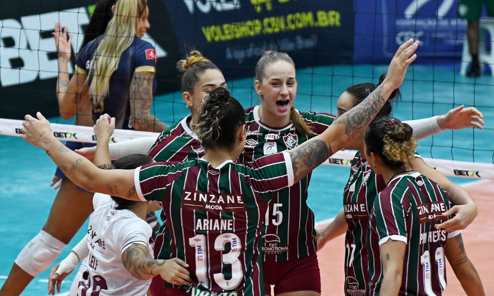 Confronto entre Fluminense e Minas, pela Superliga Feminina (Mailson Santana/FFC)