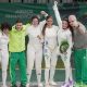 Equipe da espada conquista a medalha de ouro feminina da esgrima nos Jogos Pan-Americanos de Santiago-2023