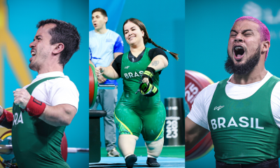 Equipe mista de halterofilismo nos Jogos Parapan-Americanos de Santiago-2023