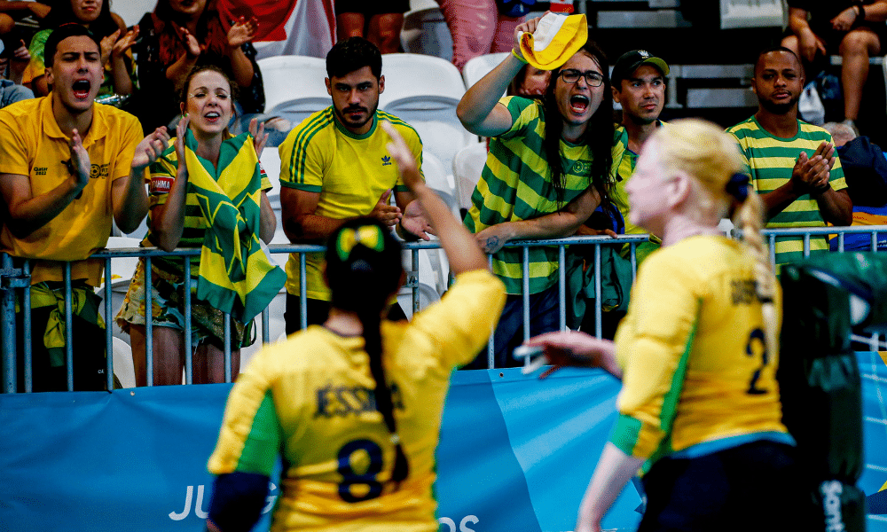 Goalball feminino faz game na Argentina e leva bronze no Parapan