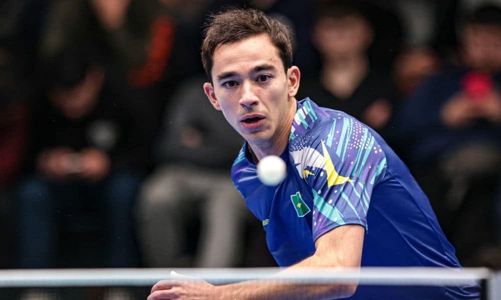 Hugo Calderano vai disputar a final dos Jogos Pan-Americanos de Santiago-2023 contra o cubano Andy Garcia