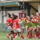 Jogadoras do Internacional do futebol feminino sub-17 comemoram mais uma vitória no Brasileiro da categoria
