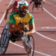 Ariosvaldo Fernandes, o Parré, durante disputa do atletismo nos Jogos Parapan-Americanos de Santiago-2023