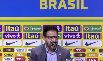 Ramon Menezes em entrevista coletiva após convocar seleção para o Pré-Olímpico de futebol masculino