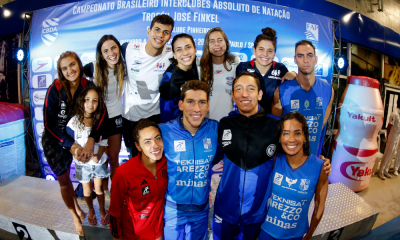 Seleção Brasileira de natação para o Mundial de Doha após seletiva no Troféu José Finkel