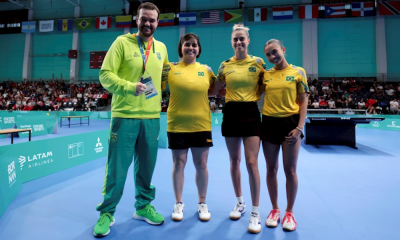 Seleção Feminina de tênis de mesa nos Jogos Pan-Americanos de Santiago-2023