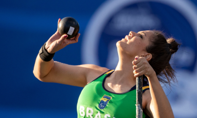 Wanna Brito em ação no Mundial de atletismo; ela disputará o Parapan pela primeira vez em Santiago-2023