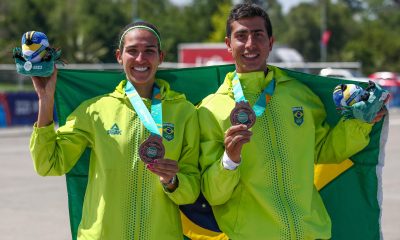 Caio Bonfim Viviane Lyra bronze marcha atlética revezamento misto prata ouro medalha pan santiago 2023