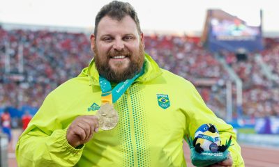 Darlan Romani conquista o bicampeonato do arremesso de peso nos Jogos Pan-Americanos de Santiago-2023