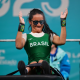 Lara de Lima comemora o ouro nos Jogos Parapan-Americanos Santiago-2023