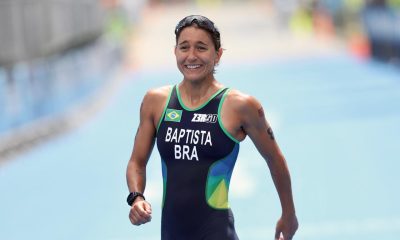 Luisa Baptista triatlo pan santiago 2023 ouro prata triatlo jogos pan-americanos lesão
