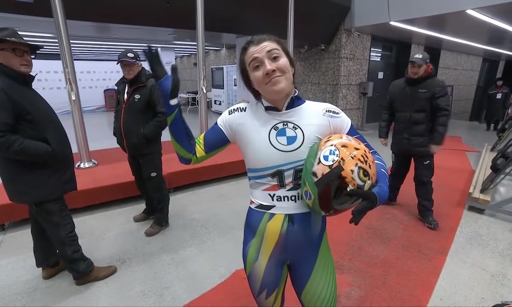 Nicole Silveira copa do mundo de skeleton Yanqin