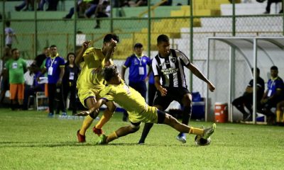 Confronto entre Botafogo e Tiradentes-PI, válido pela primeira rodada da Copinha (Henrique Lima/BFR)