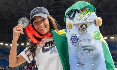 Rayssa leal vice-campeã mundial skate stret mundial de tóquio cbsk