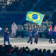 Brasileiros na cerimônia de abertura dos Jogos Olímpicos de Inverno da Juventude de Gangwon-2024