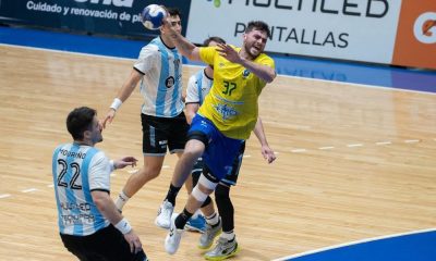 Partida entre Brasil e Argentina, válida pelo Sul-Centro Americano de handebol masculino (Divulgação/Handball SCA)