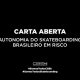 Confederação Brasileira de Skateboarding (CBSk) divulga carta aberta contra o COB (Divulgação/CBSk)